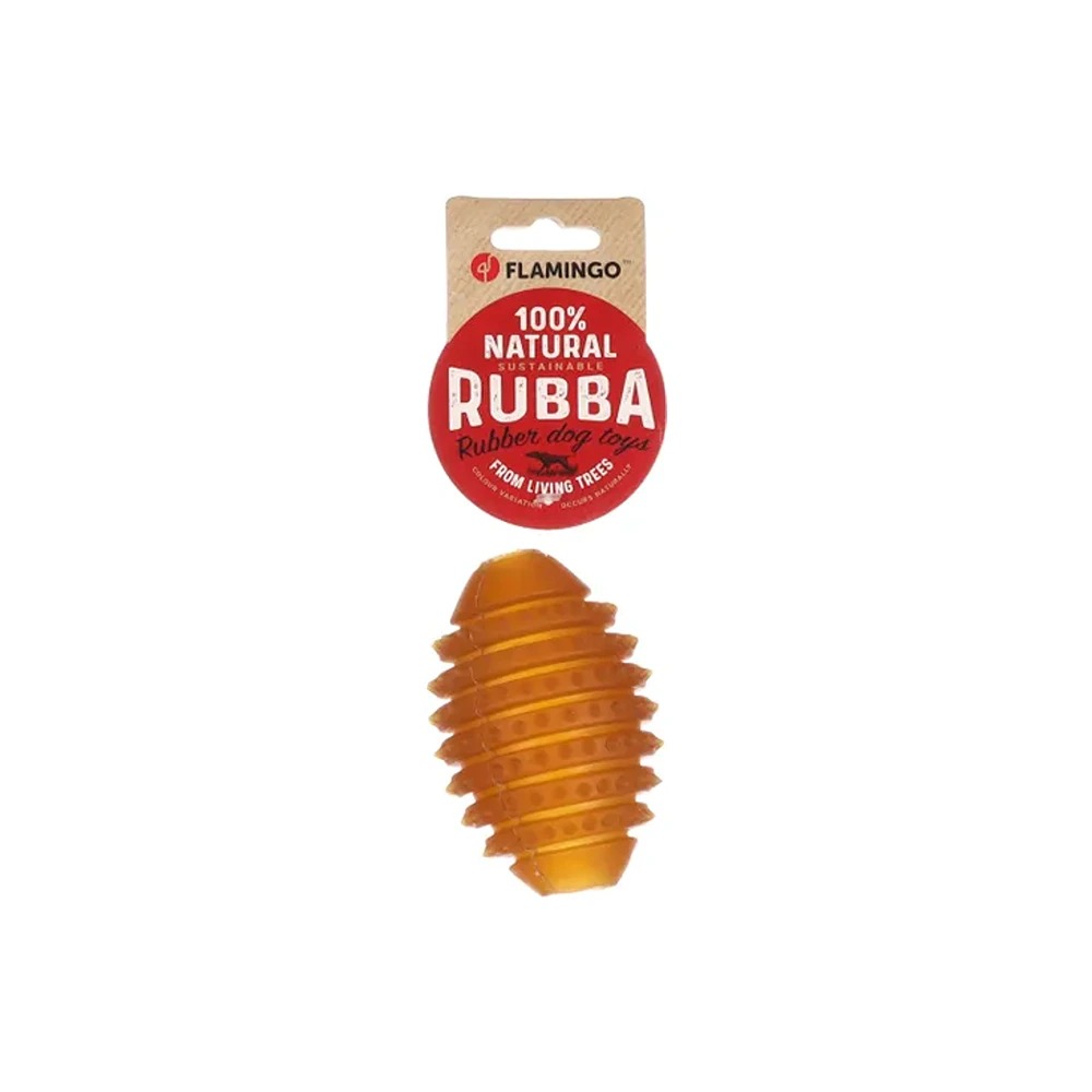 FLMG mänguasi koertele „Rubba“, ragbi pall, pruun  522669