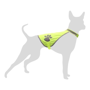 FLMG helkurvest koertele “Refi”, kollane, S 28cm 507677