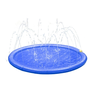 FLMG jahutusmatt koertele purskkaevuga “Lenny”, tumehall, ∅100cm  521368