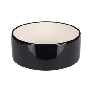 FLMG söögi- ja joogikauss koertele “Rocky”, must/valge, 400ml  521570