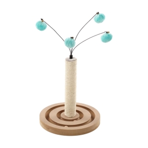 FLMG kraapimispost kassidele “Cya 3” türkiis/hall 560822