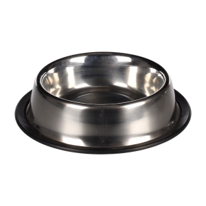 FLMG söögi- ja joogikauss koertele “Thorgan”, hõbedane/must, 470ml  1030092