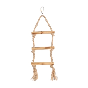 FLMG mänguasi lindudele “BBQ” köiest kiik, helepruun  110096