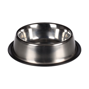 FLMG söögi- ja joogikauss koertele “Thorgan”, hõbedane/must, 710ml  1030093