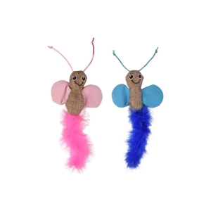 FLMG mänguasi kassidele “Afra” liblikas, 27cm, assortii  560917