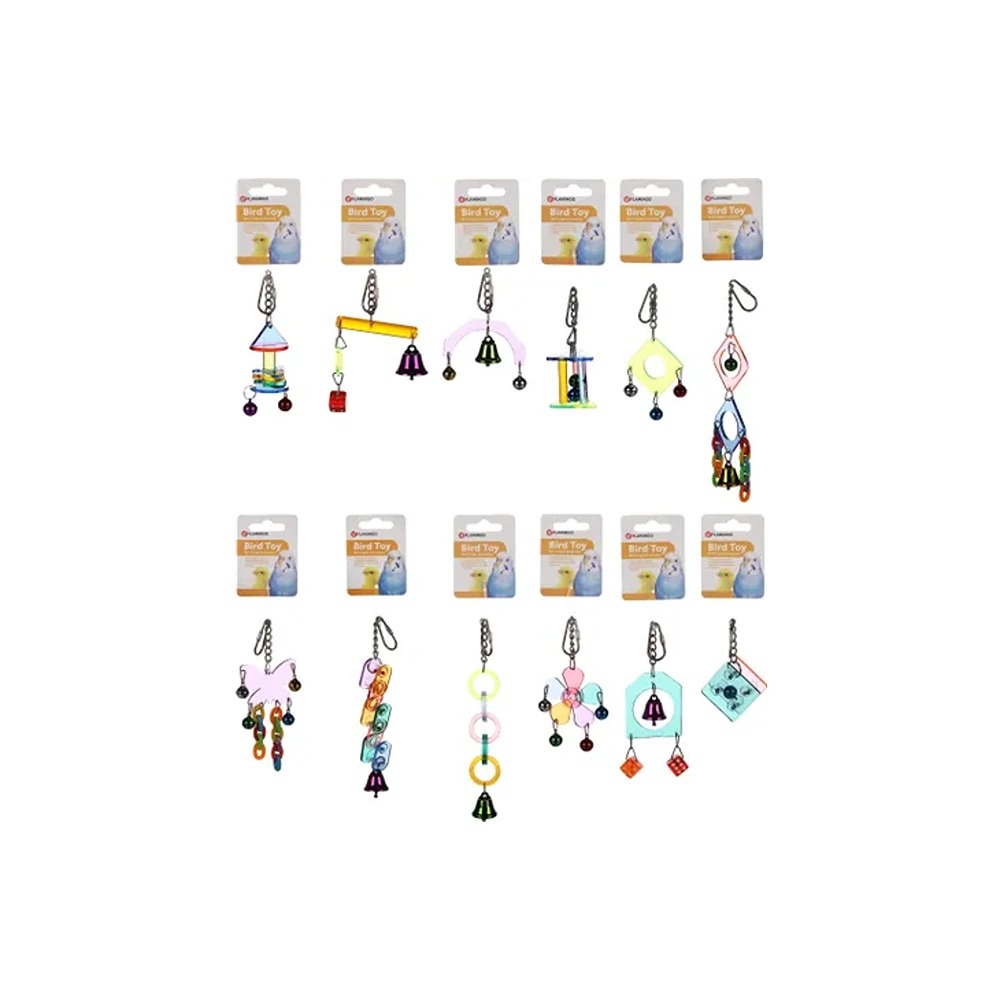 FLMG mänguasi lindudele „Mini“, assortii