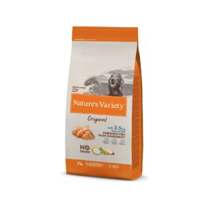 Nature's Variety Original Dog Med Adult  NoGrain Salmon 12kg