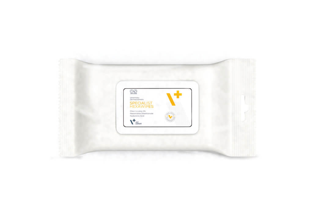 VETEXPERT NIISKED SALVRÄTIKUD SPECIALIST HEXAWIPES 40 TK