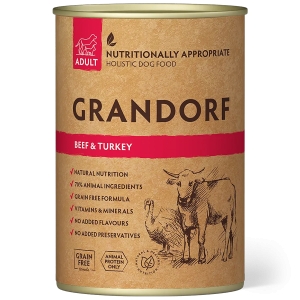 Grandorf Veise- ja Kalkuniliha konserv Koertele 400g