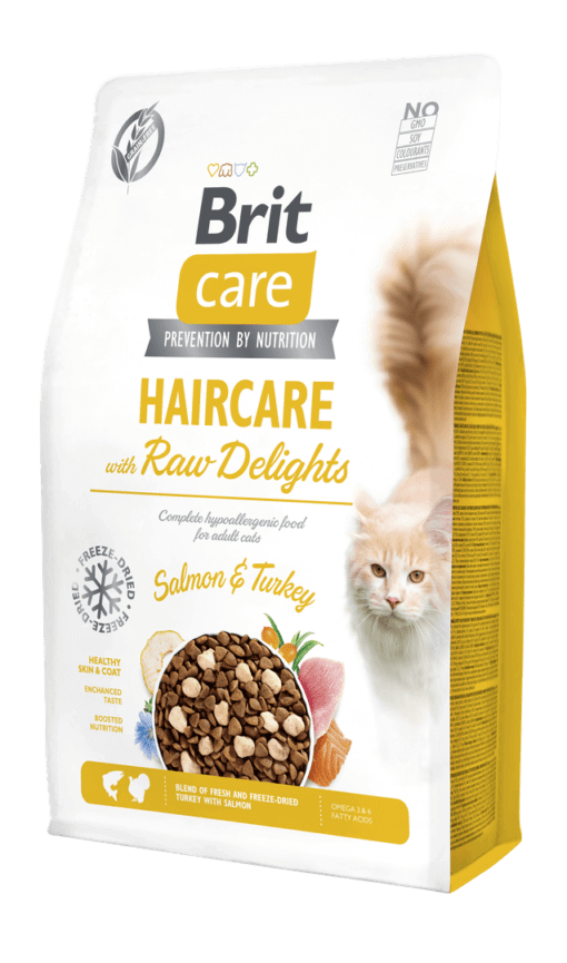 Brit Care Grain-Free Haircare with Raw Delights kassitoit 2 kg