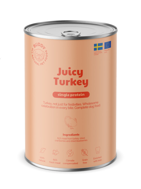 BUDDY KOERA KONSERV KALKUN 400G