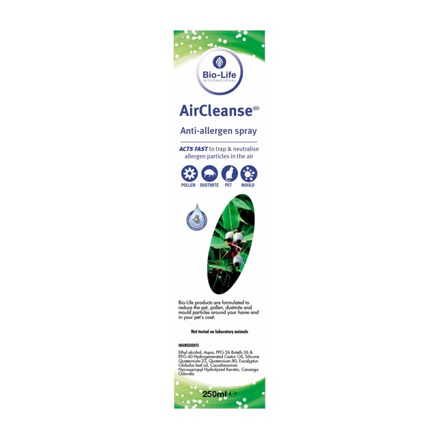 BIO-LIFE ALLERGIAVASTANE SPREI AIRCLEANSE 250ML