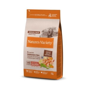 Nature's Variety Dog Medium  Adult No Grain Salmon 3kg