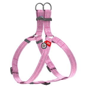 WAUDOG traksid koertele QR-passiga, roosa, M