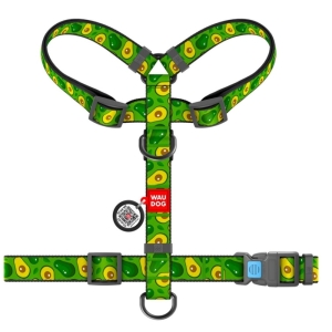 WAUDOG traksid koertele QR-passiga, "Avocado", S