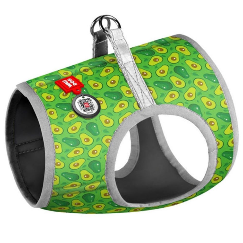 WAUDOG traksid koertele QR-passiga, “Avocado”, XS3
