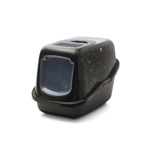 SAVIC KASSI LIIVAKAST NESTOR MARBLE MUST/KULDNE 56X39X38,5CM