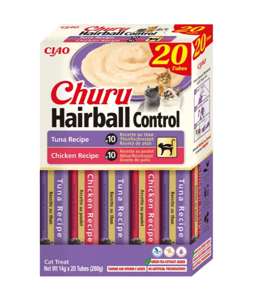 Inaba Churu Hairball Variety 20P