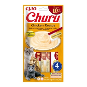 Inaba Churu Senior +10 Chicken Recipe 4x14g