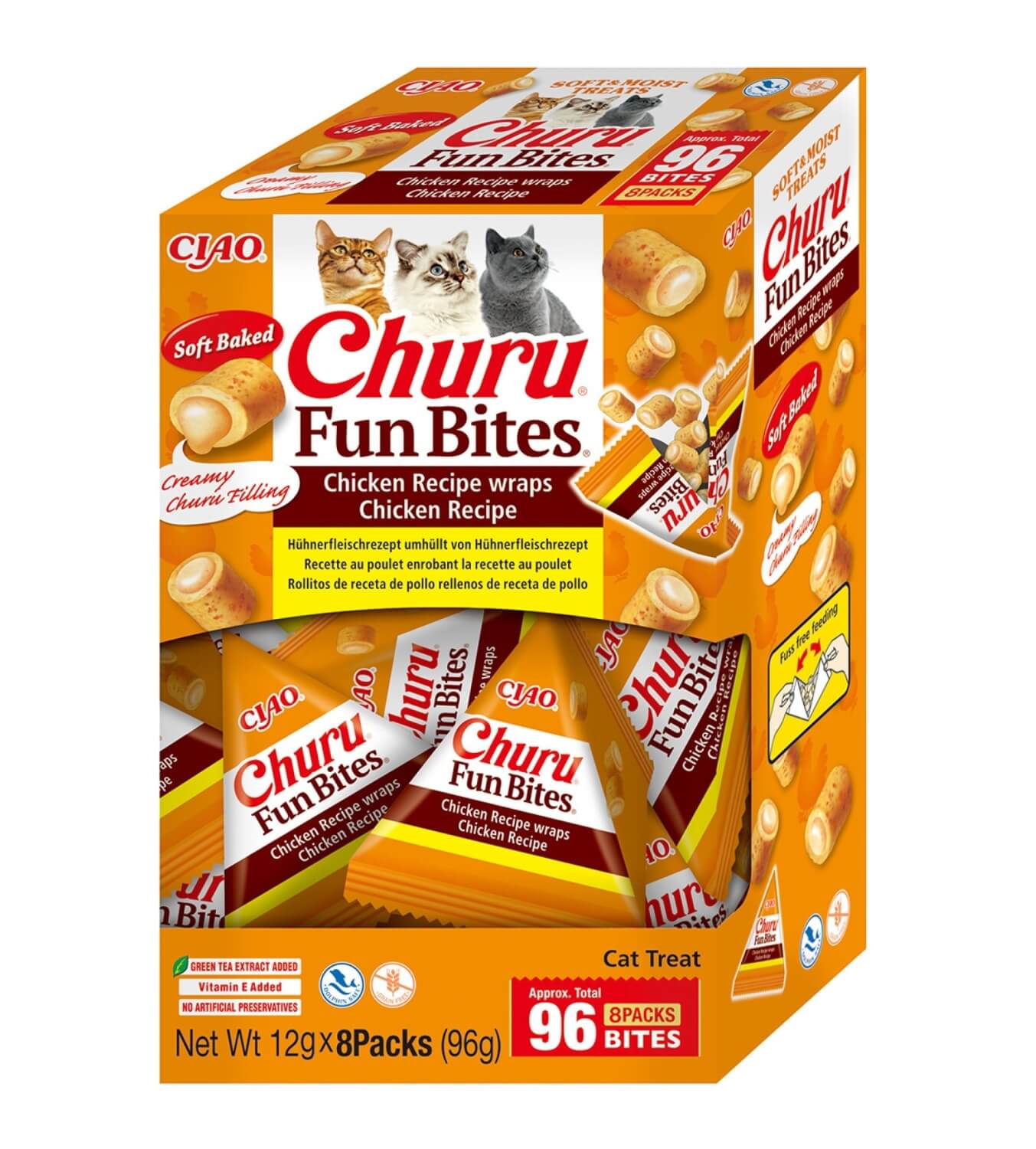 Inaba Churu Fun Bites Chicken Recipe Wraps Chicken Recipe 8x12g