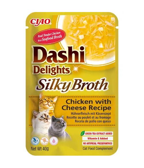 Inaba Dashi Delights Silky Broth Chicken with Cheese Recipe 40g