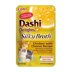Inaba Dashi Delights Silky Broth Chicken with Cheese Recipe 40g