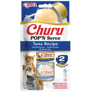 Inaba Churu Pop'N Serve Tuna Recipe 2x35g