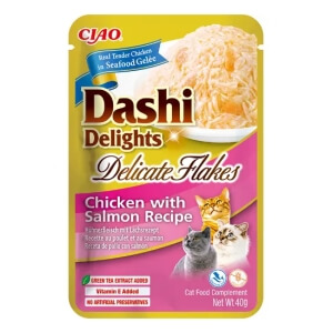 Inaba Dashi Delights Delicate Flakes Chicken with Salmon Recipe 40g