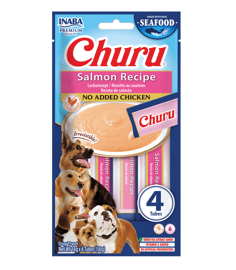 Inaba Churu Fish Salmon Recipe 4x14g