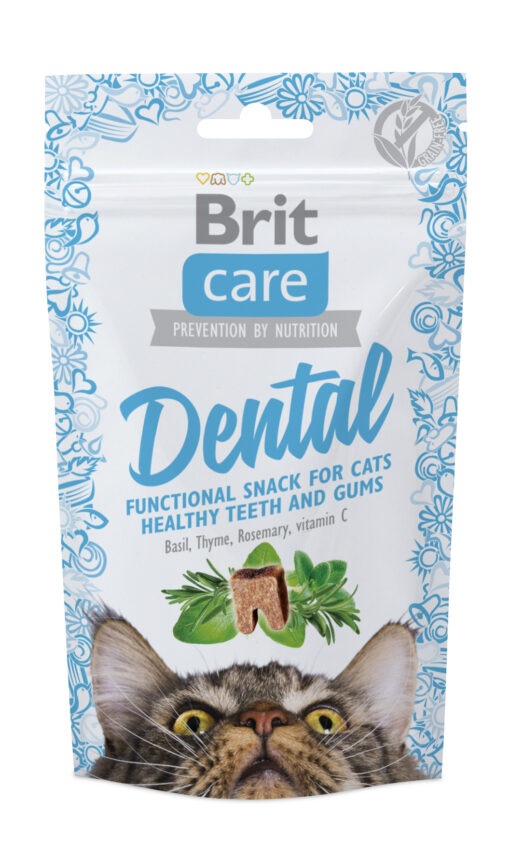 Brit Care Dental maiused kassile 50g