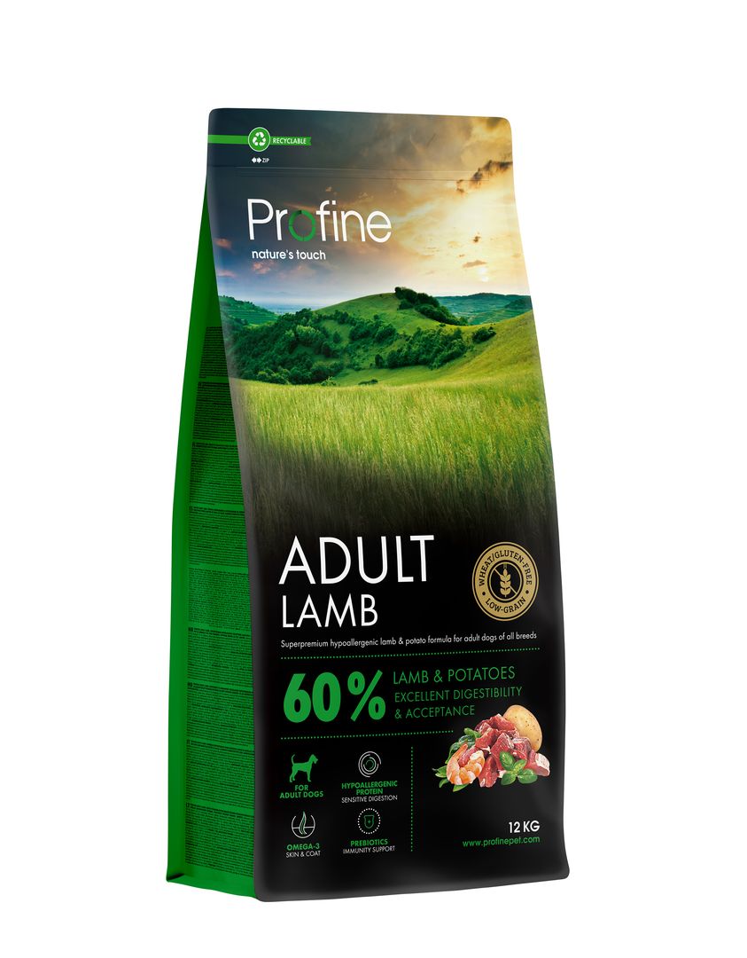 Profine Adult Lamb & Potatoes koeratoit 12 kg