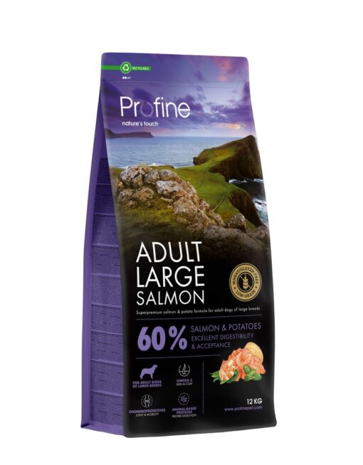 Profine Adult Large Salmon & Potatoes koeratoit 12 kg