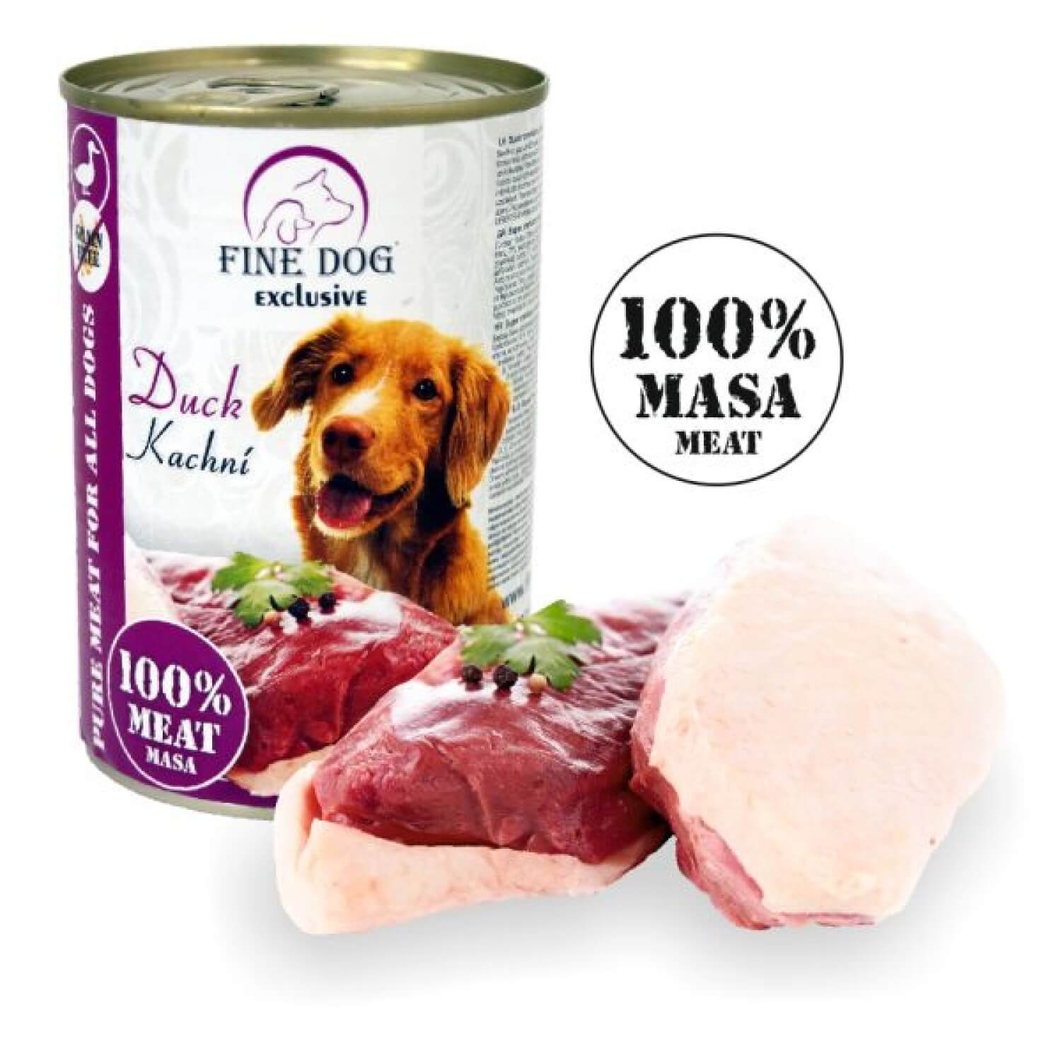 Fine Dog pardikonserv  koertele 100%liha 400g