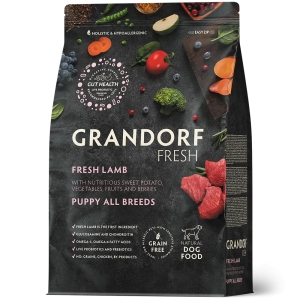 Grandorf Fresh Värske Lambaliha ja Bataat Kutsikatele 1kg