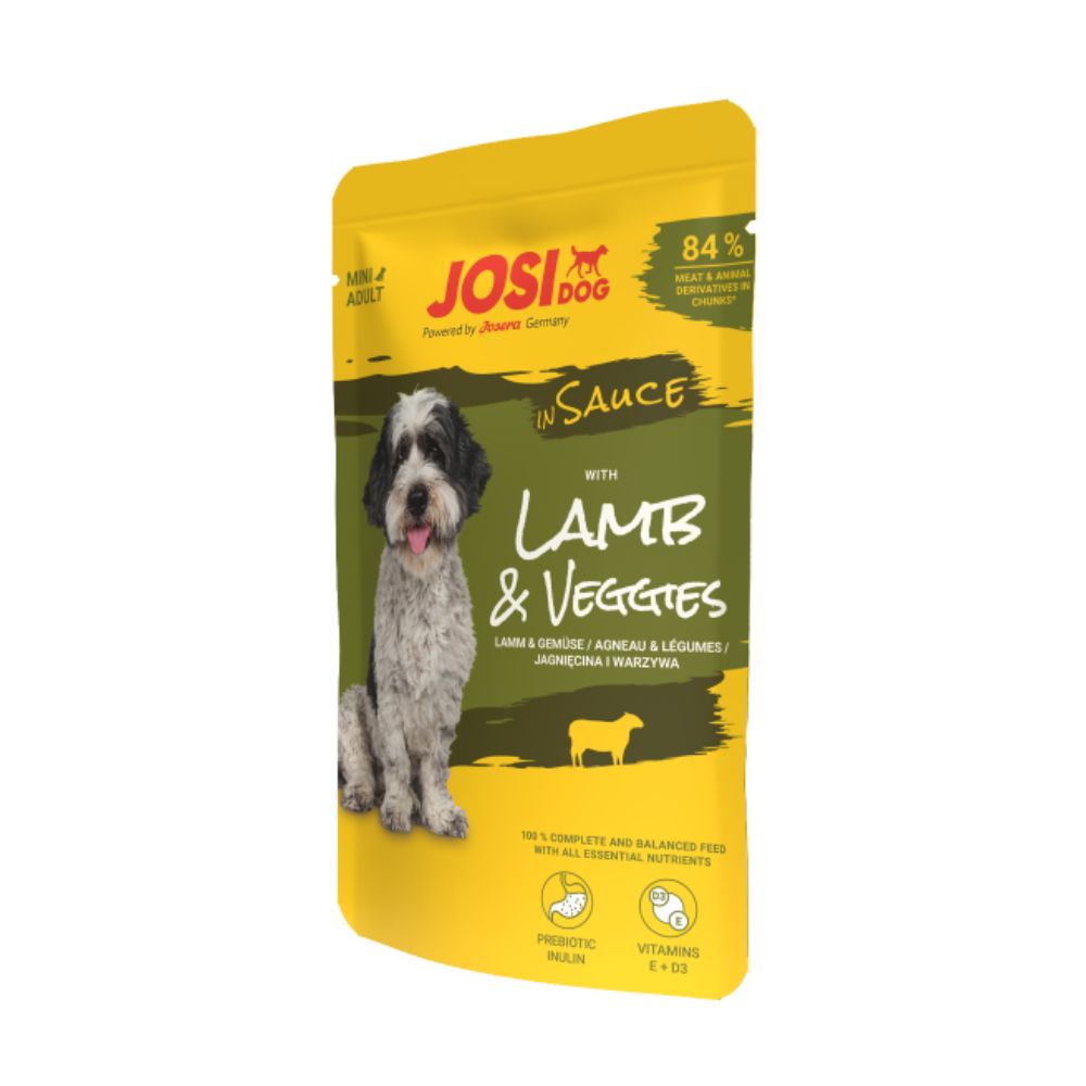 JosiDog Mini konserv lambaliha köögiviljadega kastmes 100g
