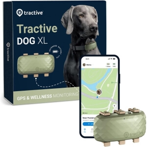 Tractive GPS XL Green suurtele koertele