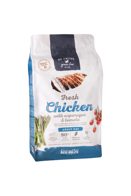 GO NATIVE KASSI TÄISSÖÖT KANA/SPARGEL/TOMAT 1,5KG