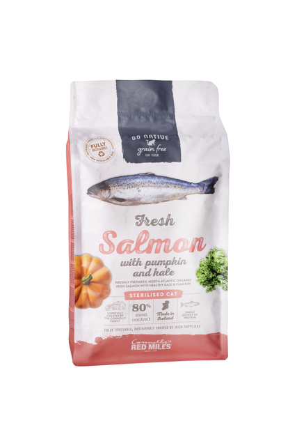 GO NATIVE KASSI TÄISSÖÖT LÕHE/KÕRVITS/LEHTKAPSAS 300G