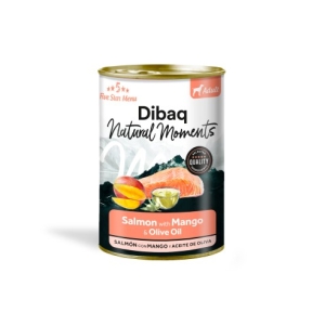 Dibaq Natural Moments 5 Star lõhe ja mangoga konserv koertele 380g