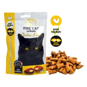 FINE CAT KARVAPALLIDE VASTU kana täidisega padjad  60g