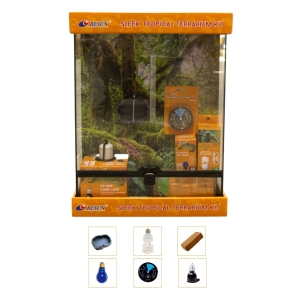 Стеклянный террариум Sleek Topical Kit TK30 465x465x610 мм