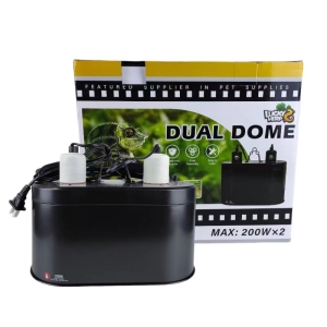 Terrariumi lambihoidja Lucky Herp Dual Dome 2x200W