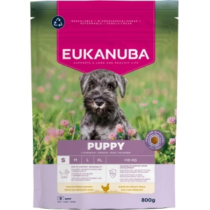 EUKANUBA Puppy с курицей мелким собакам 800 г