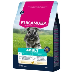 EUKANUBA Adult с курицей мелким собакам 3 кг