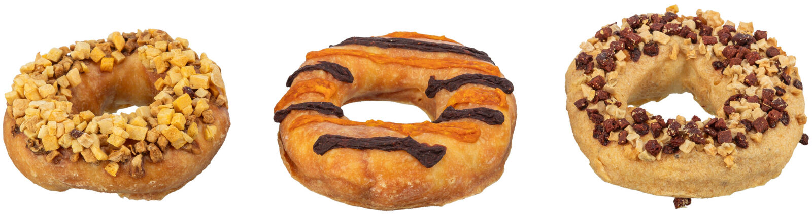 Лакомство для собак Поньчики, ø 9 см, 3 × 55 г