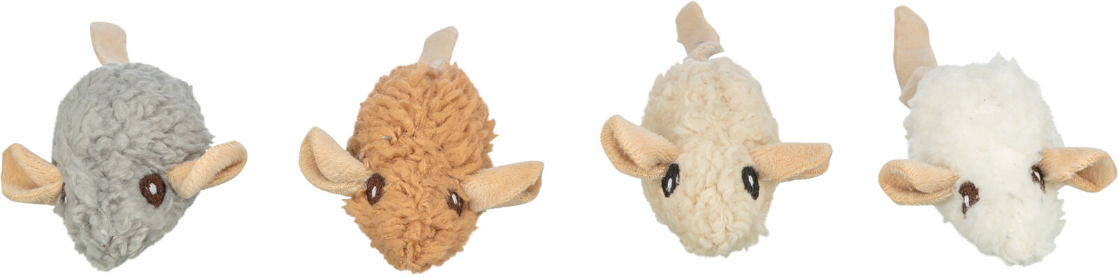 Kassi mänguasi Hiir, plüüs, 18 cm