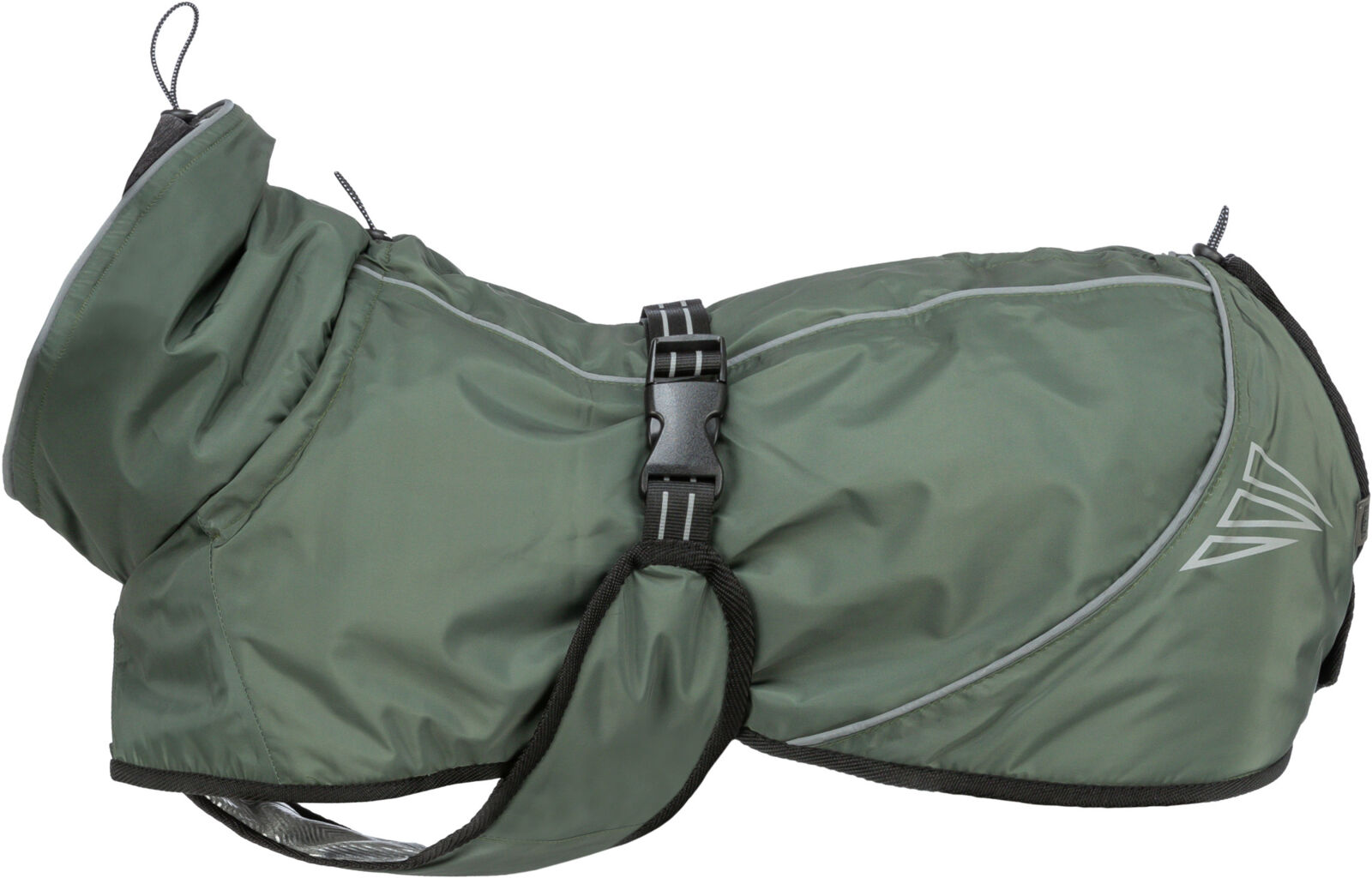 Зимнее пальто для собак Explore, L: 55 cm, оливковый