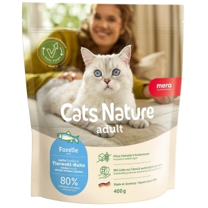 Mera Cats Nature Adult kuivtoit kassidele forelliga 400g