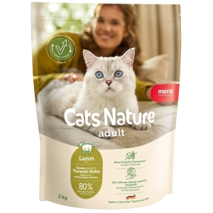 Mera Cats Nature Adult сухой корм для кошек Баранина 2кг