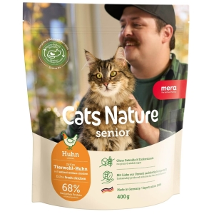 Mera Cats Nature Senior kuivtoit kassidele kanaga 400g